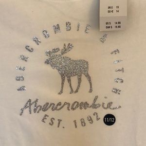 Abercrombie shine logo tee
